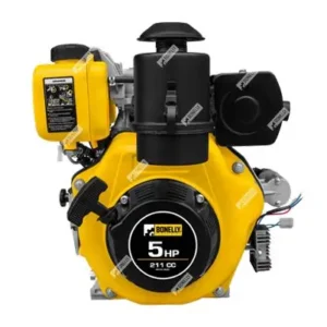 MOTOR DIESEL AMARILLO 5HP 211 CC - ARRANQUE MANUAL / ELÉCTRICO LINEA PREMIUM (HEAVY DUTY)