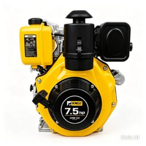 MOTOR DIESEL AMARILLO NK-178FE 7.5HP 296 CC - ARRANQUE MANUAL / ELÉCTRICO LINEA PREMIUM (HEAVY DUTY)